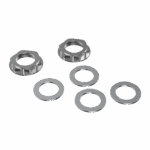 bePRO set of M16 hex nuts and washers